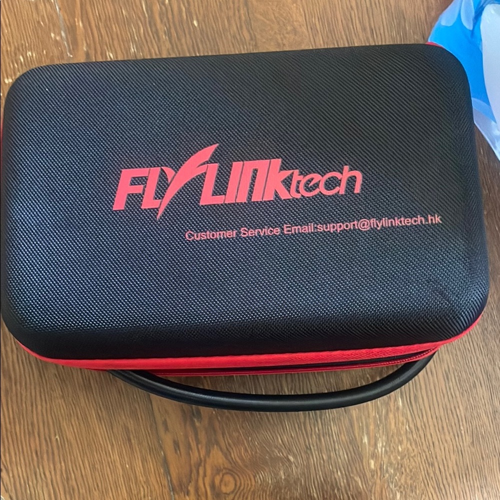 Flylinktech Black and Red Carrying Case